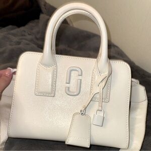 Marc Jacob’s Little Big Shot DTM in White with Two Straps